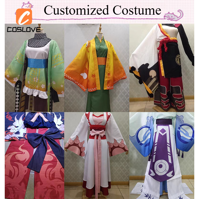 Trọn bộ cosplay nhân vật anime và trò chơi, phù hợp người lớn, có thể tùy chỉnh