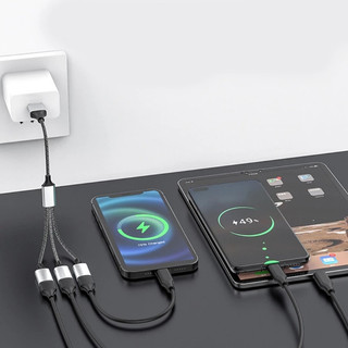【COD】Cáp chia đa năng 1 ra 3 cổng USB, hỗ trợ chuẩn 2.0 cho sạc và dữ liệu - Giải pháp kết nối linh hoạt, tiện dụng trên