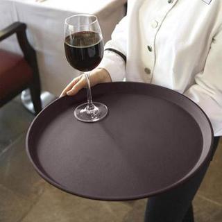 Khay phục vụ tròn chống trượt cao cấp đủ size 28cm, 36cm, 40cm