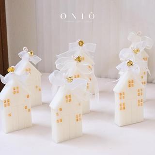 [XMAS COLLECTION] House Candle - Nến thơm Ngôi nhà Giáng sinh (52g - 5x2x9cm)