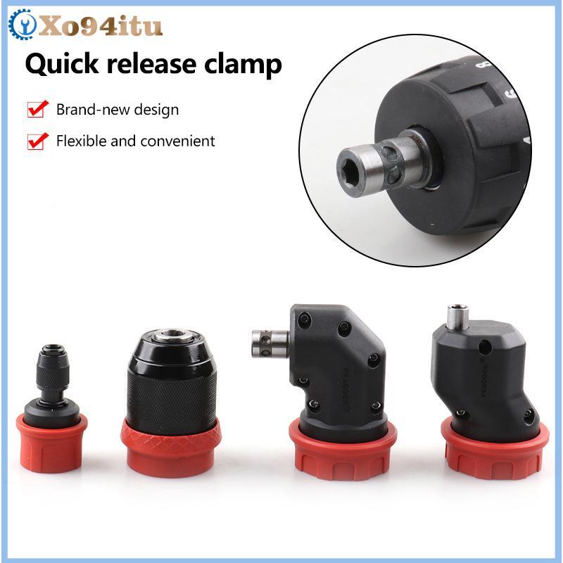 XOITU Quick-Release Khoan Chuyển Đổi Chuck Cho 6.35mm Hex Bits Tương Thích Với Máy Khoan Điện Có Dây Và Không Dây VN