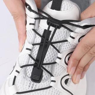 1 Cặp Dây Giày Co Giãn Tròn Unisex – Dây Cao Cấp Nhiều Màu Cho Thể Thao Và Thường Ngày