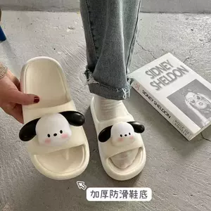 Dép Nữ Trong Nhà Ngoài Trời Mặc Dép Dép Phòng Tắm Cặp Đôi Chống Trơn Trượt Hộ Gia Đình Dễ Thương Dép Đế Dày