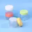 JULYHOT 200-350ml Tẩy Trang Miếng Lót Lọ Có Nhíp Tròn Trong Suốt Hộp Đựng Bình Rỗng Miệng Rộng Nắp Chai Bảo Quản Sữa Dưỡng Massivedeals