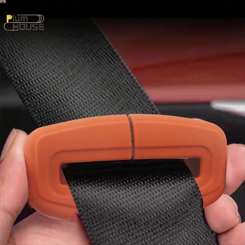 PlumHOUSE 1 / 2 Cái Đai An Toàn Đa Năng Bule Bảo Vệ Dây An Toàn Ô Tô Bule Vỏ Bảo Vệ Silicon Mềm Chống Va Chạm VN