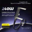 Giá đỡ điện thoại có thể gập lại 240W Cáp dữ liệu dệt Cáp dữ liệu sạc siêu nhanh 90° Cáp dữ liệu sạc Khuỷu tay loại C đến loại C