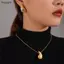 Bigapple Vintage Giọt Nước Bộ Trang Sức Bông Tai Ren Nữ Quà Tặng (3 Cái) RDG