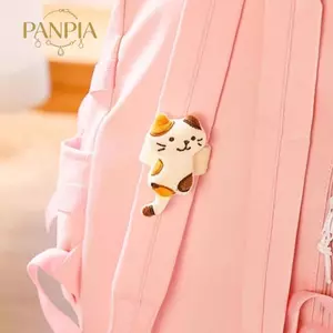 PNPIA- Mèo Sang Trọng Túi Búp Bê Quyến Rũ Mini Mèo Con Thú Nhồi Bông Hoạt Hình Sang Trọng Đồ Chơi Phụ Kiện Cho Trẻ Em Bé Gái Ví Trang Trí Quà Tặng Sinh Nhật