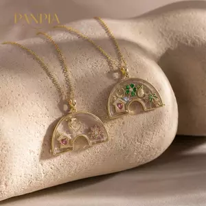 PNPIA- Mở Mặt Dây Chuyền Nelace Nữ Cô Gái Đơn Giản Sang Trọng DIY Trang Sức Phụ Kiện Thời Trang Hàng Ngày Tuyên Bố Nelace