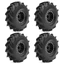 4 62mm 1.0 "Kim Loại Beadlock Bánh Xe Lốp Cho 1 / 18 RC Bánh Xích Traxxas TRX4M 1 / 24 Trục SCX24 FMS FCX24 Ascent-18 Nâng Cấp Phần