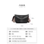 Túi đeo vai nữ 66789 / Da bò / Túi đinh tán / Túi đeo vai Túi xách / Túi yên ngựa 15cm / Cảm giác cao cấp dung tích lớn phù hợp / Túi xách nữ da thật