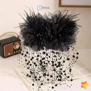 Kẹp tóc hoa đa năng thời trang Sequin sel Shark Clip dành cho nữ Cô gái Móng vuốt tóc cổ điển Phụ kiện tóc hoa thanh lịch Quà tặng mới