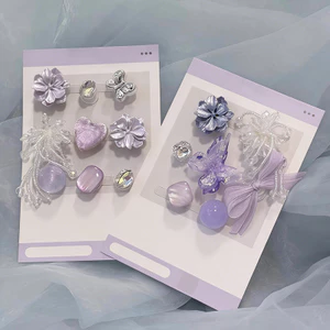 2026 Phong Cách Mới Lỗ Giày DIY Phụ Kiện Bướm Ballet Giày Trang Trí Hoa Có Thể Tháo Rời Khóa Giày Phụ Kiện