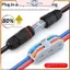 POWER 1 / 3 Đầu nối dây IP68 Đầu nối cáp chống nước Kết nối Qui 2 trong 2 ra 2 / 3 Pin Bộ chuyển đổi thiết bị đầu cuối điện.