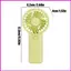 Quạt Mini Cầm Tay Tiện Dụng Chạy Bằng Pin Im Lặng Mini Không Tiếng Ồn Quạt Để Bàn Cho Trong Nhà Ngoài Trời Văn Phòng Tại Nhà Du Lịch lyuvn