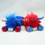 YT4 Highland Cow Plushie Hoạt Hình Dễ Thương Cotton Đồng Hành Búp Bê Gối Mềm
