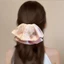 Kẹp Móng Vuốt Tóc Ngọc Trai Hoa Pastel Mới - Vuốt Nơ Lớn Thanh Lịch Cho Tóc Dày, Giá Đỡ Đuôi Ngựa Phong Cách Hàn Quốc