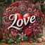 HELLOYOUNG Trang trí nghệ thuật treo tường bằng kim loại cho phòng khách, Trang trí tròn mộc mạc, Quà tặng Valentine khách sạn tại nhà