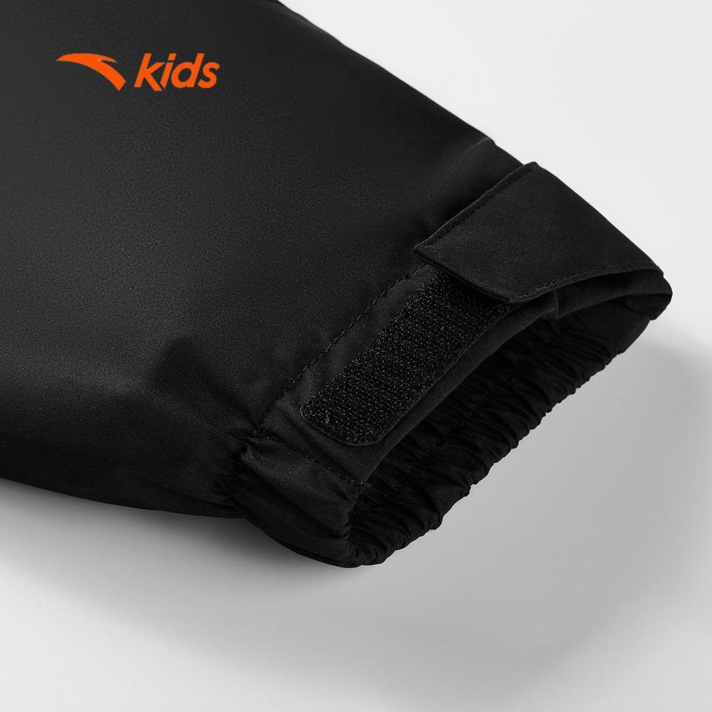 ANTA Kids Áo Khoác Dù Chống Gió Cho Bé Trai 352536616U. Windbreaker Thu Đông Ấm Nhẹ, Chống Nước, Có Mũ