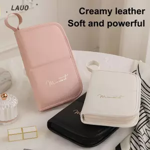 Hộp đựng cọ trang điểm Springevenstar Hộp đựng cọ trang điểm Du lịch Túi đựng mỹ phẩm chống thấm nước Đứng lên Cốc trang điểm có thể gập lại có dây kéo Túi đựng cọ trang điểm Springevenstar