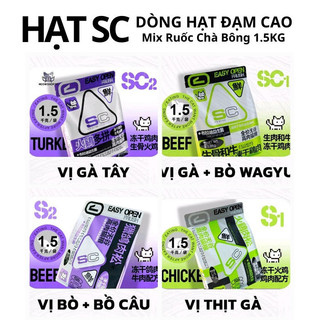 [COMBO] Thức Ăn Hạt Dùng Thử Cho Mèo Túi 40g, Mẫu Hàng Ăn Thử Cho Chó Mèo Túi Nhỏ Nhiều Loại
