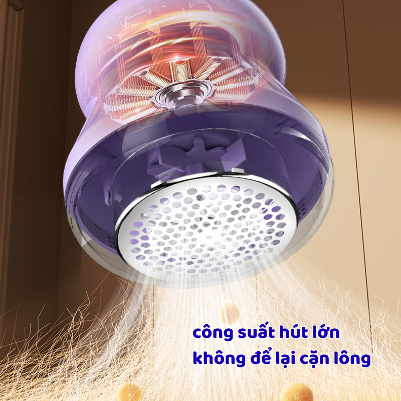 Máy Cắt Lông Xù Quần Áo, Chăn Ga, Sofa Cầm Tay Nhỏ Gọn – Siêu Bén, Làm Mới Vải Hiệu Quả DINO