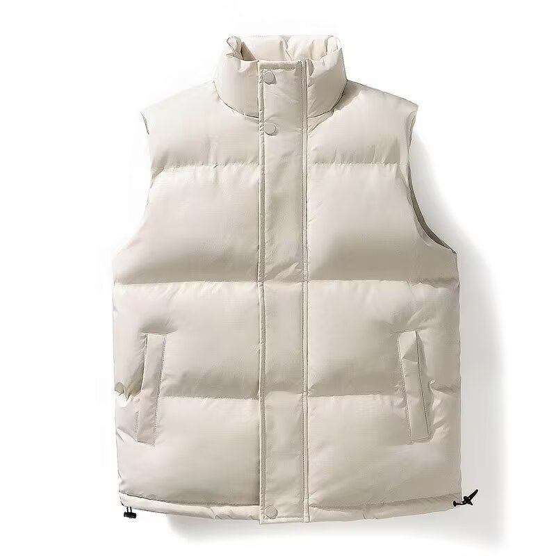 Áo khoác nam CN Áo khoác không tay có đệm Cotton Áo khoác ấm áp