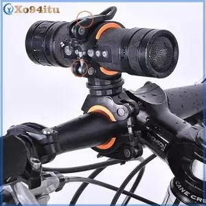 XOITU 360°Xoay Xe Đạp Kẹp Kẹp Đèn Pin Gắn Giá Đỡ Xe Đạp Đèn LED Đèn Pin Đèn Pin Gắn Giá Đỡ Phụ Kiện VN