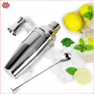 Bộ bình lắc đồ uống Martini N & X 24 Oz 750ml có bộ lọc, Bộ pha chế đồ uống bằng thép không gỉ Bộ trộn cocktail với Jigger, Muỗng trộn, Phụ kiện thanh dành cho người mới bắt đầu.