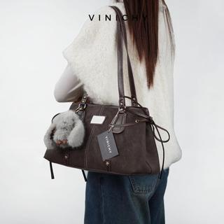 (Deal mở bán tặng quà QU3) Túi xách nữ đeo vai VINICHY, tote dung tích lớn size 35cm HA838