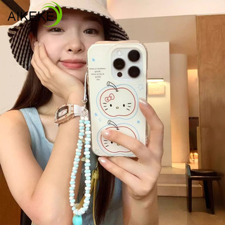 Ốp Điện Thoại Kitty Dễ Thương Cho Xiaomi Poco X7 M7 F7 Ultra X6 M6 F6 X5 M5S F5 X4 M4 X3 NFC GT M3 F3 X2 M2 Pro 5G 4G Vỏ Có Hạt Vòng Tay Apple Vỏ Mềm Chống Sốc