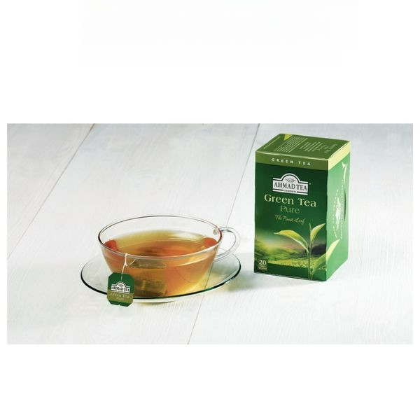 Trà Ahmad Trà Xanh Green Tea Pure 40g, Thơm Ngon Đậm Vị Trà