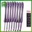 SWEET 8 Cái / bộ 2.5-6.0 Mm Tím Móc Bộ Thủ Công Dệt Đan Móc Kim DIY Móc May Thủ Công Khâu Dụng Cụ n