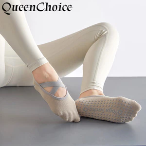 Tất thể thao chống trượt dành cho nữ Yoga thể thao nữ / Pilates / Tất vô hình khiêu vũ