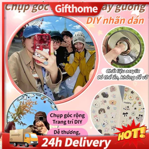 🚚【giao Hàng 24h】Gương selfie phản quang lồi Mini, Gương du lịch di động nhẹ, Vlog hoàn hảo & Công cụ selfie chụp ảnh ngoài trời