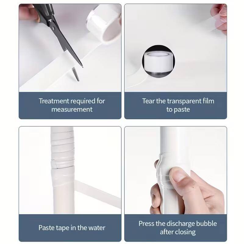 {BUDDI} Băng silicon tự nung chảy Sửa chữa rò rỉ chống nước cho ống nước Con dấu cách nhiệt khẩn cấp {buddingenergy}