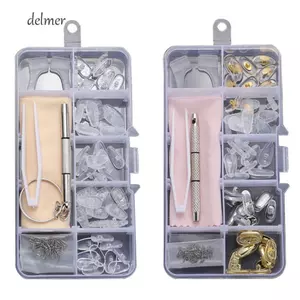 Bộ sửa chữa kính mắt DELMER, Bộ vít chính xác bằng silicon bền bỉ, Dụng cụ sửa chữa kính đa năng chống trượt cần thiết Phụ kiện sửa chữa kính đa năng có thể thay thế