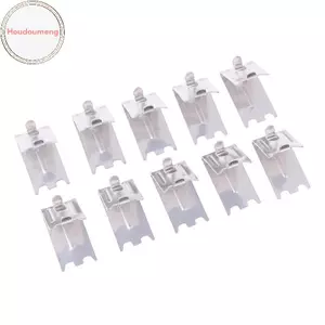 Hodou 10 Chiếc Tủ Đông Kệ Bule Kẹp Tủ Lạnh Kẹp Thủy Tinh Làm Mát Tủ Lạnh Hỗ Trợ Cố Định Braet VN