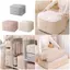 Top 4 125L Hai Tầng Quần Áo Bảo Quản Hộp Đựng Thoải Mái Người Tổ Chức Có Tay Cầm Cho Chăn Duvet Quần Áo Beddi