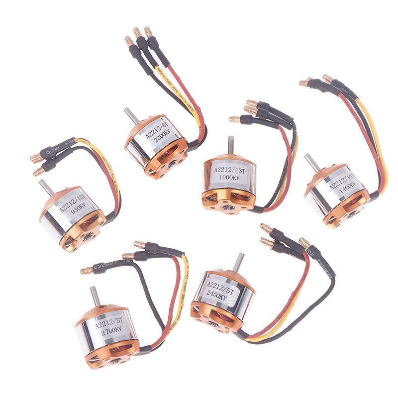 Động cơ không chổi than XUAN A2212 930 / 1000 / 1400 / 2200 / 2450 / 2700KV dành cho máy bay RC Động cơ chạy xa không chổi than đa năng VN