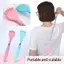 < Honeyba > Tay cầm năm phần Kính thiên văn Ba Scratcher cho máy mát xa ngứa Ba Cạp Massage Ba Scratcher Giảm công cụ chống ngứa Đẹp