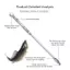 QIUWU 19CM / 7.5in Thép Không Gỉ An Toàn Máy Hút Móc Câu Detacher Tẩy Nhanh Thiết Bị Decoupling Dụng Cụ Câu Cá.
