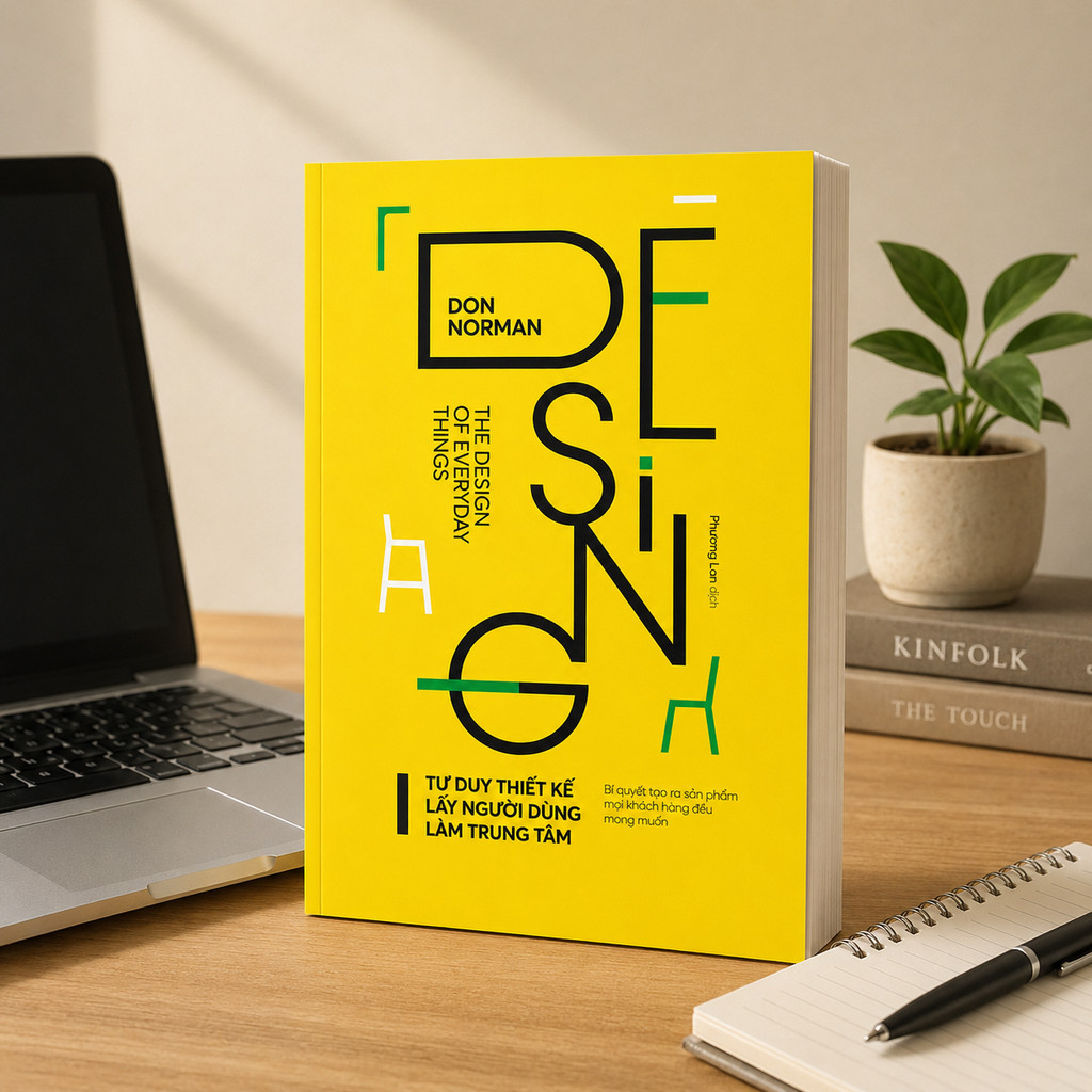 Sách - Design - Thiết Kế Lấy Người Dùng Làm Trung Tâm - Don Norman (Alpha Books)