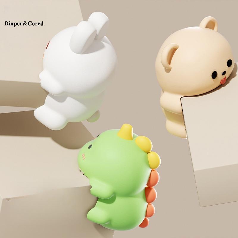 DIAPER & CORED Bảo vệ góc bàn an toàn cho bé PVC Soft Edge Guard Chống va chạm cho trẻ em YTH