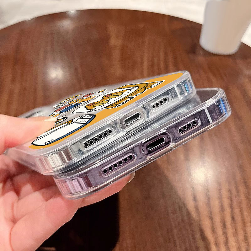 Ốp lưng iPhone hình bánh mì hình mèo hỗ trợ sạc không dây từ tính - iP 7/8/X/XS/XR/11/12/13/14/15/16/17/Plus/Air/Pro/Max