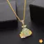 Mặt dây chuyền túi tiền Nelace Phong cách Hip Hop Dollar Ice Out Chain Quà tặng Cubic Zirconia sáng bóng cho bạn bè Phụ kiện dự tiệc mới