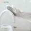 JCSYFAC Găng Tay Làm Việc Nhà Nhựa Chống Thấm Nước 2 Đôi Có Thể Tái Sử Dụng Cho Nhà Bếp Phòng Tắm Vệ Sinh Giặt Giặt ks Mới