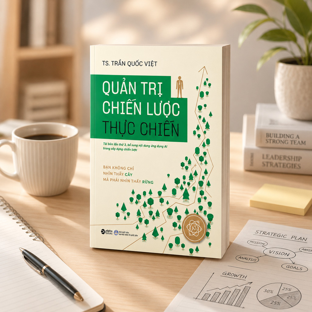 Sách - Quản Trị Chiến Lược Thực Chiến - T.S Trần Quốc Việt (Alpha Books)