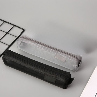 [COD] Hộp Đựng Bút Chì Mini Khóa Kéo - Kích Thước Nhỏ Gọn 22x4cm, Chất Liệu Lưới Bền Đẹp, Tiện Dụng