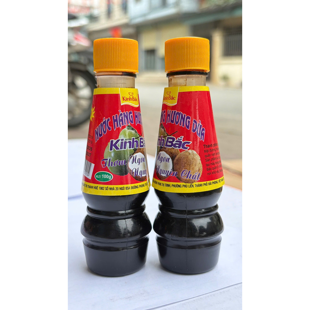 Nước Hàng Hương Dừa Kinh Bắc - Nước Màu Dừa Nguyên Chất 100g, Hoàn Hảo Cho Kho Cá & Ướp Thịt